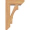 Ekena Millwork Westlake Slat Smooth Bracket w/ Offset Brace, Western Red Cedar, 5 1/2"W x 14"D x 22"H BKT0604X14X22WTL06SWR - alternate 2